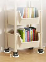 Carro De Almacenamiento Multietapa Para Cocina Y Baño Con Ruedas Organizador De Libros Móvil Para Sala De Estar Y Pasillo - details 4