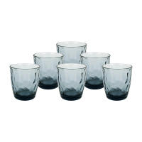 Cofan Set de vasos de agua | Modelo Jade | Capacidad: 30,5 cl | Disponibles en packs de 6 unidades (Color Azúl) - details 1