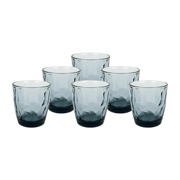 Cofan Set de Vasos de Agua Jade Azules (6 Unidades)