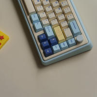 155 Keycaps Tema Yogurt Cherry Profile PBT DYE SUB Para Teclado Mecánico MX Switch Custom Code Split ISO Accesorios De Teclado - details 3