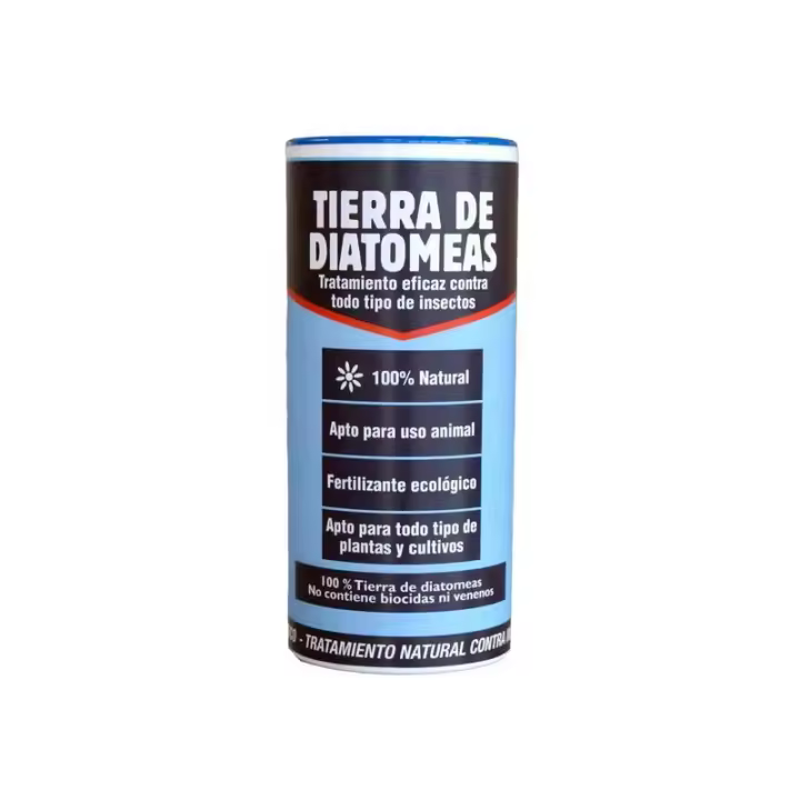 Tierra De Diatomeas Insecticida y Fertilizante Ecológico en Bote 300 gramos - Impex Europa - 1