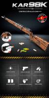 Bloques De Construcción De Rifle De Snipe KAR-98 WW2 Serie 1082pcs Juguetes Educativos Para Niños Modelos Militares Regalos Para Niños Y Adolescentes - details 0