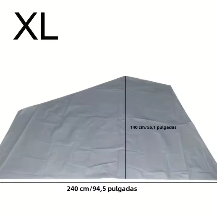 Cubierta Para Motocicleta XL 140x240cm Protección Contra Lluvia Y Sol Para Vehículos Eléctricos Y Bicicletas Material PEVA Single Layer - 1