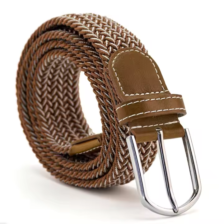 CINTURONTOP Cinturón Trenzado Extensible y Elástico 110 Cm - Marca de Calidad - 1