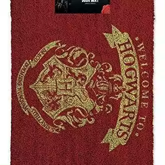 Harry Potter Bienvenido a Hogwarts Felpudo (Rojo) Cm60X40-GP85068 - 1