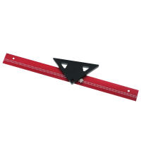 Regla De Scribe Precision Carpentry Aluminio T-Type Dibujo Layout Marca Gauge Para Carpintería Y Trabajo Con Madera 300/400mm - details 16