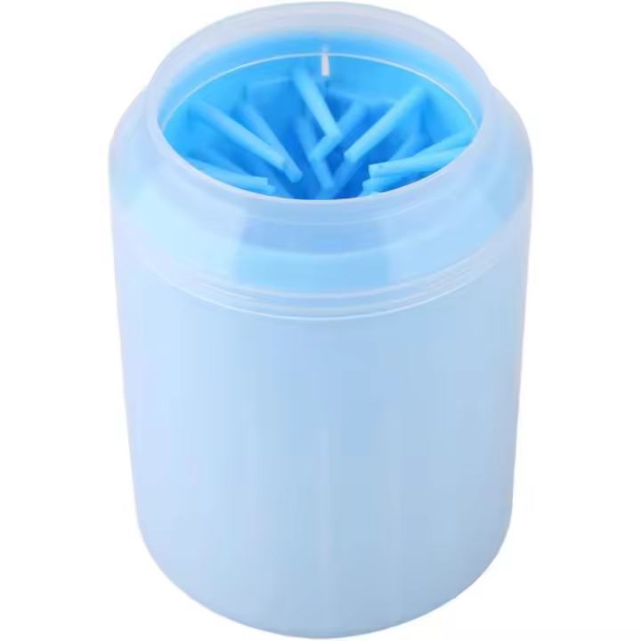Pet Paw Cleaning Cup Portable Detachable Dog Paw Cleaning Cup Pet Cleaning Cup Cleaning Brush Cup - 1