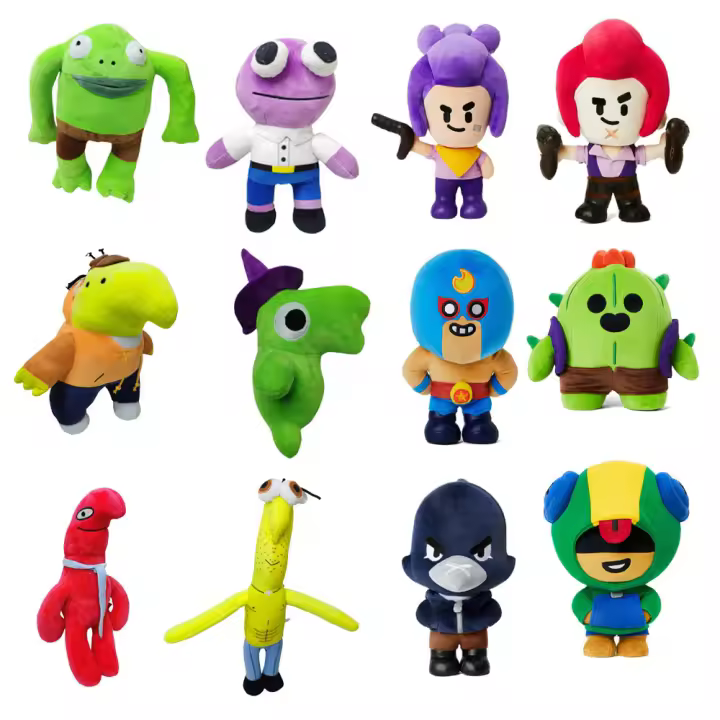 Muñeco De Peluche Sonriente Amigo Sapo Para Niños Decoración De Hogar Kawaii Juguete De Peluche Para Niños Relleno De Algodón PP - 1