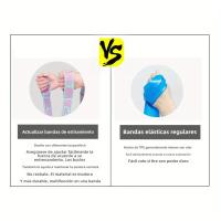 Cinta De Estiramiento De Yoga Resistencia Deportiva Para Danza Gimnasia Ejercicio Pilates Cinta De Terapia Física - details 1