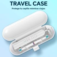 Cepillo De Dientes Eléctrico Inteligente Con 6 Cabezas 3 Modos Y Timer De 2 Minutos Recargable Compatible Con Cabezas De Cepillo Oral B - details 4