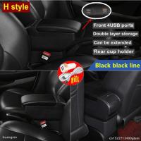 Caja De Reposabrazos Para Opel Astra H 2004-2014 Caja De Almacenamiento Accesorios De Retrofits Para Interior Material De Cuero / Plástico ABS - details 19