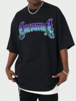 Camiseta De Hombre Con Patrón De Controlador De Juego Camiseta De Algodón Casual De Verano Estilo Hip Hop Manga Corta Moda Diaria - details 16