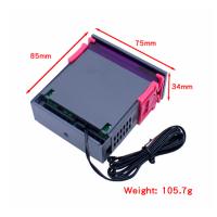 Controlador De Temperatura Digital Termostato Thermoregulator Para Incubador Relé LED 10A Calentamiento Enfriamiento STC-1000 12V 24V 100V-220V - details 1