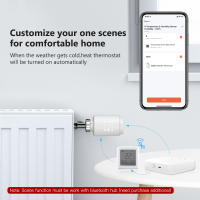 Sensor De Temperatura Y Humedad Inteligente MOES Tuya Con Pantalla LCD Control Remoto Por App Y Voz Compatible Con Google - details 4