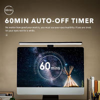 Lámpara De Escritorio LED 33/50CM Luz De Pantalla De Computadora Luz De Lectura Cuidado De Los Ojos Regulación Sin Pasos USB Para Laptop - details 4