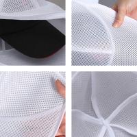 Bolsa De Lavar La Máquina Protector De Gorras Y Ropa Pequeña Organizador De Malla Anti-Deformación Bolsa De Lavandería Con Cierre - details 10