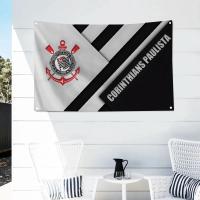 Bandera De Deporte Club Corinthians Paulista 1PC Poliéster Para Exterior Decoración De Habitación Estilo Colgante Sin Personalización - details 8