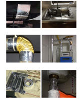 Cinta De Aluminio Para Sellar Tubos De Escape Resistente a Altas Temperaturas Y a Prueba De Fugas En La Cocina Con Protección Solar Y Aislamiento Térmico - details 8