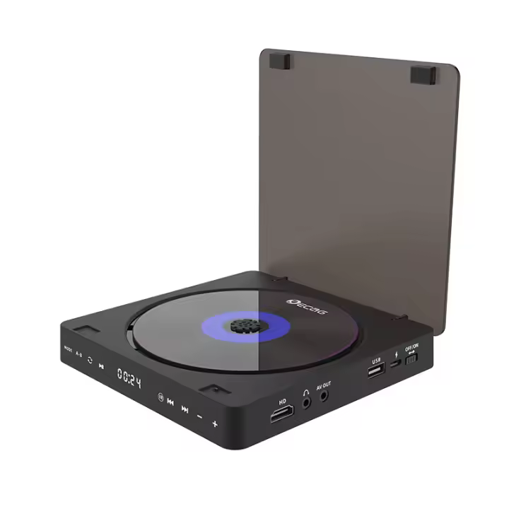 Reproductor de CD y DVD para TV VCD HD 1080P - Bandeja - HDMI AV USB 3,5mm - 1