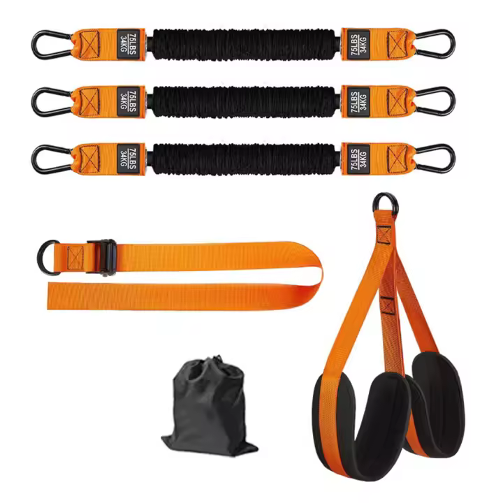 Banda De Resistencia Para Ayuda En Agachamientos 225LBS Cinta Elástica De Alta Dureza Para Entrenamiento De Fuerza En Casa Equipamiento De Fitness - 1