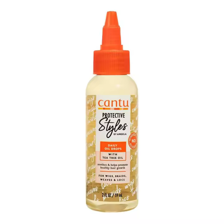 Cantu Protective Styles by Angela Daily Oil Drops 59ml Hair Care    Producto para rizos definicion y styling - 1