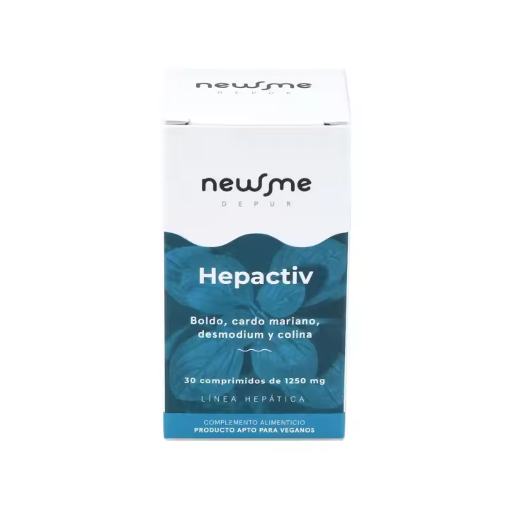 Herbora HEPACTIV 30 Comprimidos - Complemento alimenticio para mejorar la función hepática y detoxificar el hígado (37,5G) - 1