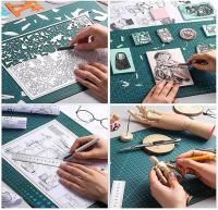 Mesa De Corte A3 Para Manualidades Y Arte Doble Cara Herramienta Educativa Y Cultural Para DIY Tablero De Grabado Artístico - details 6