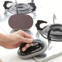 Cepillo De Cocina Mágico De Esponja Emery Limpieza De Herramienta De Eliminación De Óxido De Hierro Cepillo De Limpieza De Cocina Con Esponja De Diamante - details 1