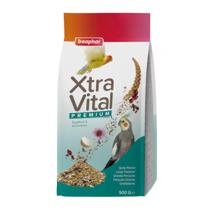 Beaphar XtraVital Mezcla para Periquitos Grandes 1kg - 1