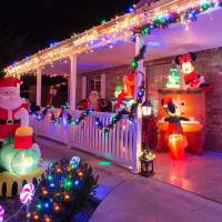 Luces Solares LED Para Exterior 23-99ft Con 50-300 Luces Guirnalda De Hadas Para Decoración De Navidad Y Halloween Impermeables Y Duraderas - details 1