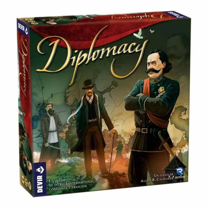 Devir Diplomacy - Juego de Mesa de Estrategia Europea Sin Azar - 1