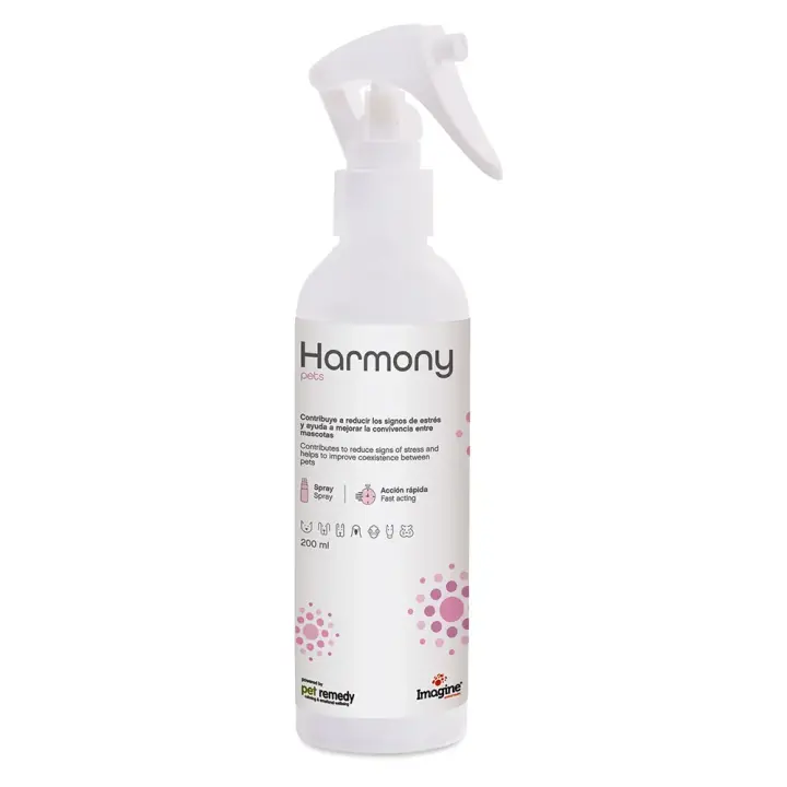 Harmony Pets spray 200 ml producto natural que ayuda a reducir el estrés y mejorar la convivencia entre mascotas Urano - 1