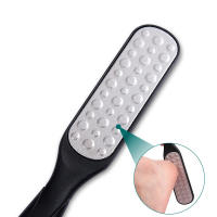 Archilla De Pie De Acero Inoxidable Doble Cara Herramienta Profesional Para Eliminar Callos Pedicura Quítame Muerte De Piel - details 1