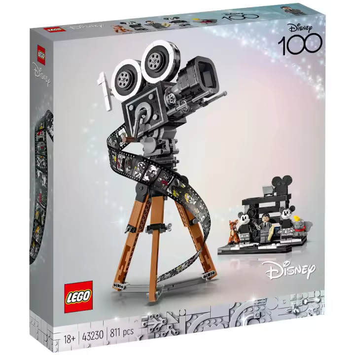 LEGO DISNEY 100TH - CÁMARA EN HOMENAJE A WALT DISNEY, LICENCIA OFICIAL - 43230 - 1