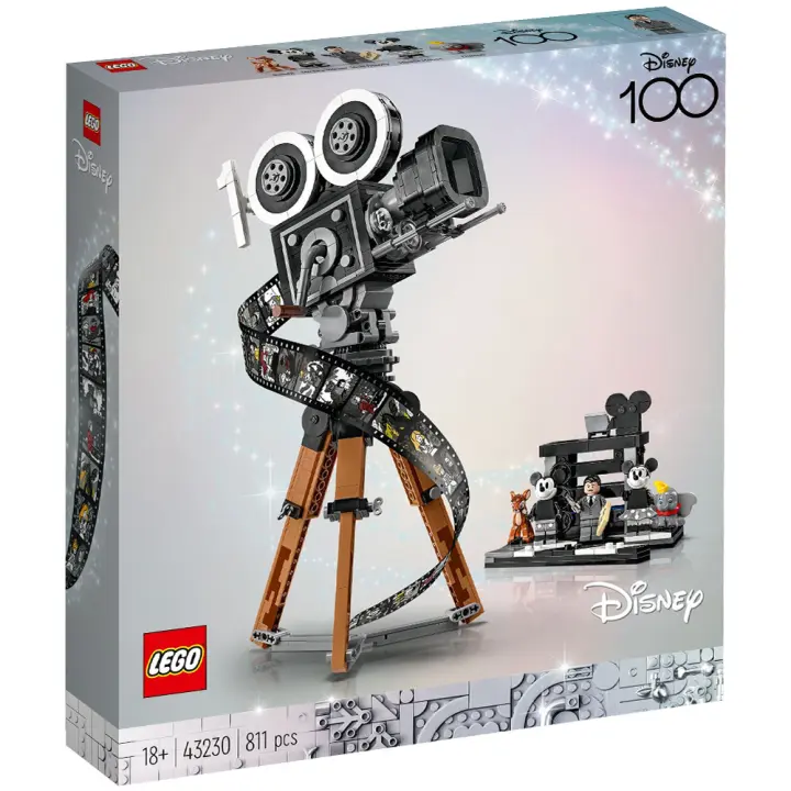 LEGO DISNEY 100TH - CÁMARA EN HOMENAJE A WALT DISNEY, LICENCIA OFICIAL - 43230 - 1