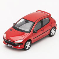 Coche De Colección DCT 1/64 Modelo 206 Vehículo Vintage Hatchback Metal Sin Batería Regalo Para Adultos Con Estuche De Exhibición - details 4