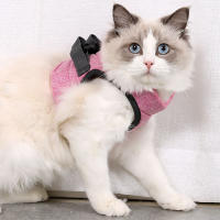 Almohadilla De Gato Para Caminar Prueba De Fuga Suave Ajustable Correa De Perro Y Collar Para Mascotas Ligero Y Resistente - details 11