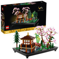 LEGO 10315 Icons Jardín Meditativo, Jardín Zen Botánico para Adultos con Flores de Loto, Inspirado en Tradiciones Japonesas - details 0