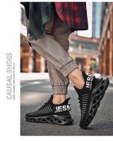 Zapatos De Correr Para Hombre Cómodos Y Transpirables Tenis Deportivos Con Suela EVA Talla True Fit Mesh Superior - details 4