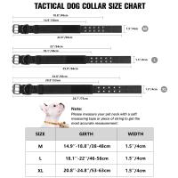 Harnés Táctico Para Perros De Tamaño Pequeño Mediano Grande Con Correa Y Collar De Entrenamiento Militar Para Caminar Y Caza - details 18
