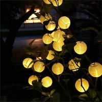 Luces Solares LED 10-30 Luz Impermeable Para Jardín Puerta Decoración Exterior Guirnalda Solar Para Boda Lámpara De Luces De Calle - details 4