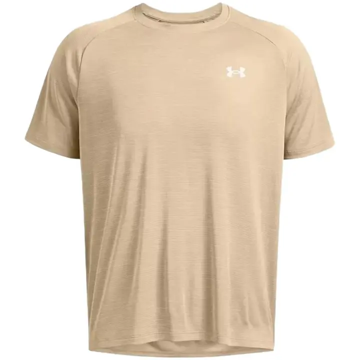 Camiseta de Manga Corta Under Armour  para hombre en color beige - 1