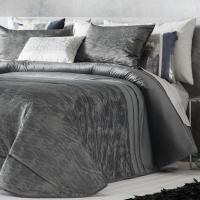 Bouti ANTILO TEXTIL MODELO LAURIA GRIS para Primavera/otoño - Textura Suave Aterciopelada - Relleno Napa 150 Gr/m2 - details 3