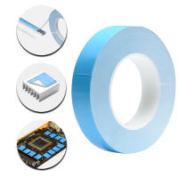 Cinta Transferente Térmica Conductor De Calor Doble Cara Para PCB Componentes Electrónicos LED Fita Adhesiva De 25 metros/Roll 8mm-20mm - details 9