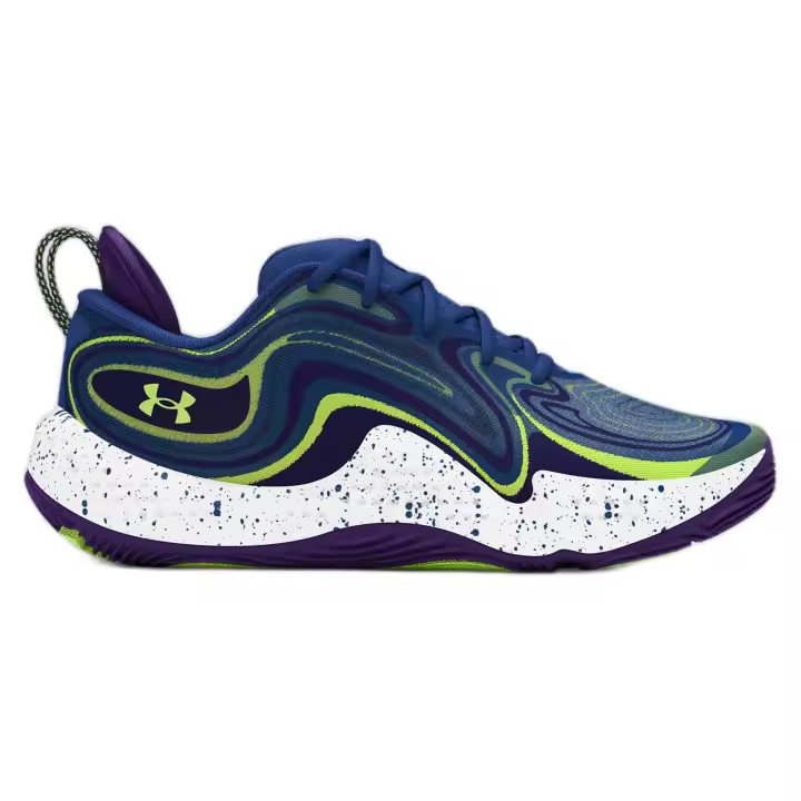 Calzado Baloncesto marca Under Armour modelo 3028340-400 para unisex en color azul - 1