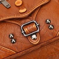 Nueva Moda Bolso De Hombro Para Mujer De Cuero Suave De Alta Calidad Marca Famosa Diseñador Bolso De Mano De Lujo Bolsos De Hombro Casual Con Decoración De Rivet - details 21