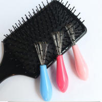 Cepillo De Peluquería Para Cabello Con Mango De Plástico Herramienta De Limpieza Para Cuidado Personal Producto De Limpieza - details 0