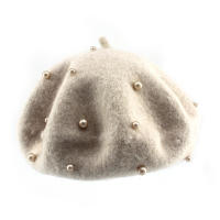 Gorro De Lana Para Niñas Invierno Retro Beret Con Perlas Gorro Infantil Para Otoño Invierno Acessorios De Ropa Para Niñas Edad 2-6 Años - details 9