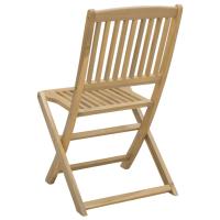vidaXL Sillas de jardín plegables 2 uds madera acacia 57x48,5x90 cm - details 5