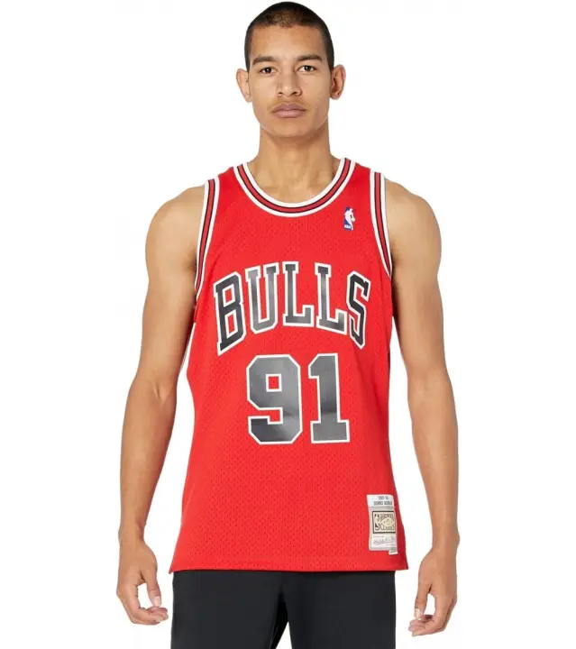Camiseta Hombre Mitchell & Ness Chicago Bulls D Rodman Smjygs18154-cbuscar97drd Ropa Baloncesto Mitchell & Ness - 1